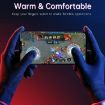 ROCK i28 Silver Fiber Anti-sweat Touch Gaming Gloves - 6