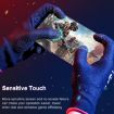 ROCK i28 Silver Fiber Anti-sweat Touch Gaming Gloves - 7
