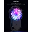 MeMo FL05 Fan Mobile Radiator with Colorful Lights - Black - 2