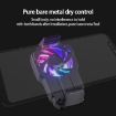 MeMo FL05 Fan Mobile Radiator with Colorful Lights - Black - 4