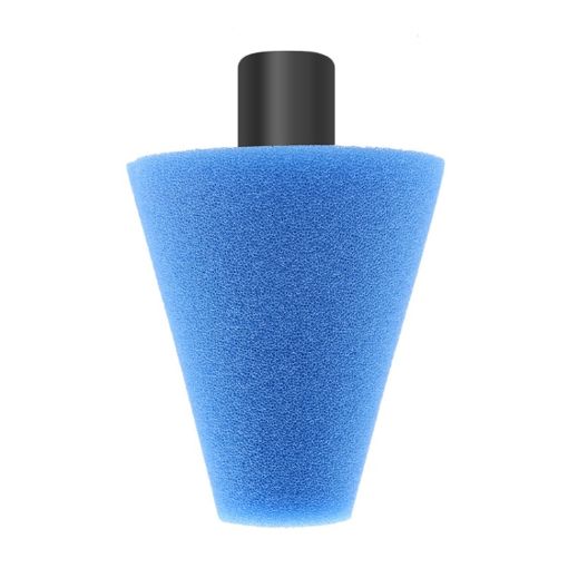 Blue M14 Car Cone Wheel Polishing & Detailing Waxing Sponge - 1