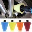 Blue M14 Car Cone Wheel Polishing & Detailing Waxing Sponge - 2