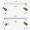 High Pressure Washer Extension - 6 PCS Power Washer Gun Set - 3