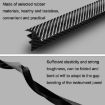 Universal N856 Carbon Fiber Rubber Strip: Leakproof & Soundproof Seal - 4