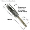 Stainless Steel & Nylon Pipe Cleaning Brush Set, 38 PCS (Red) - 4