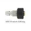 Quick Connect Pressure Washer Accessories: 15-3/8 Male + 14-3/8 Female - 4