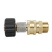 Quick Connect Pressure Washer Accessories: 15-3/8 Male + 14-3/8 Female - 7