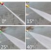 Blue 0 High Pressure Car Wash Gun Jet Nozzle Washer Accessories - 7
