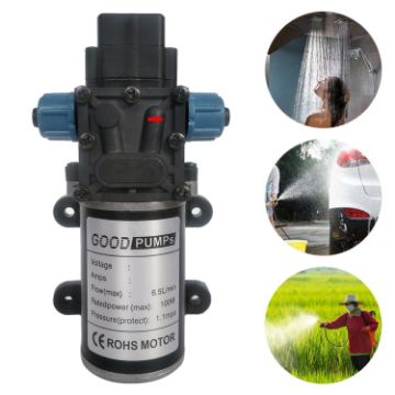 DC48V 100W Double Thread Diaphragm Pump for Car Wash/Irrigation - 1