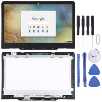 Lenovo Chromebook YOGA N23 OEM LCD Screen Assembly (Black) - 1