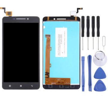 Lenovo A5000 OEM LCD Screen & Digitizer Full Assembly (Black) - 1