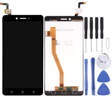 Lenovo K6 Note OEM LCD Screen & Digitizer Assembly (Black) - 1