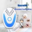 Ultrasonic Mosquito Repellent, EU Plug, Multifunctional, Light Green - 2