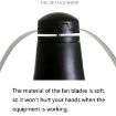 Multi-Function Silver Fan: Fly & Mosquito Repeller, Automatic Trap - 4