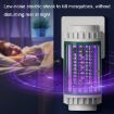 LED-UV Mosquito Killer Lamp, Electric Shock, CN Plug (Gray) - 7