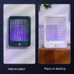 USB Wall Mounted Mosquito Killer Lamp, Dual-Use, White - 4