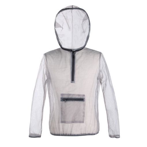 XL Jungle Expedition Insect-proof Hooded Jacket, Breathable Mesh - 1