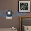 Green LJ-MWQ Ultrasonic Night Light USB Plug Mosquito Repellent - 2
