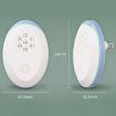 Ultrasonic Mosquito Rat Repellent Night Light, EU Plug, Pearl White - 3
