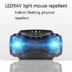 USB Charging Ultrasonic Mosquito & Insect Repellent, Portable (Black) - 5