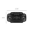USB Charging Ultrasonic Mosquito & Insect Repellent, Portable (Black) - 6
