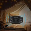 USB Charging Ultrasonic Mosquito & Insect Repellent, Portable (Black) - 8
