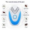 Ultrasonic Electronic Mosquito Repellent, US Plug, Light Green - 3