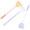 Plastic Fly and Mosquito Swatter with Long Handle, Assorted Colors - 3