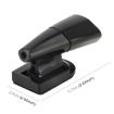 Ultrasonic Wind-Powered Car Deer Alert Alarm Black ABS Repeller - 3