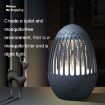 L01 Electric Shock Mosquito & Fly Killer Lamp - Gray - 7