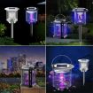Black TM02 Solar Mosquito Repellent Outdoor Waterproof Lamp - 7