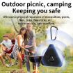Portable Ultrasonic Mosquito Repeller for Camping (Black) - 7