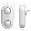 BG312 Ultrasonic Double Horn Electronic Mosquito Repeller (UK Plug) - 5