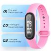 Q2 Ultrasonic Mosquito Repellent Bracelet, 3 Modes & Time Display, White - 7