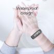 Q2 Ultrasonic Mosquito Repellent Bracelet, 3 Modes & Time Display, White - 9