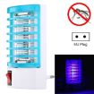 Efficient 1W 4-LED Mosquito Killer Night Lamp, EU Plug, AC 220V - 1