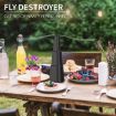 Telescopic Fan Blade Fly Repellent Indoor/Outdoor Automatic Trap - 2