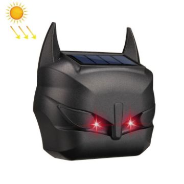 MS-216 Ultrasonic Red Light Flash Solar Mouse & Animal Repeller - 1
