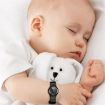 Ultrasonic Electronic Mosquito Repellent Bracelet Watch (Black Purple) - 5