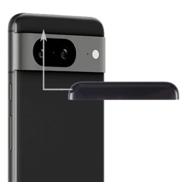 Google Pixel 8 Original Front and Back Cover (Black) - 1
