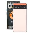 Google Pixel 6 Pink Battery Back Cover with Middle Frame - 1