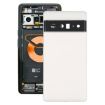 Google Pixel 6 Pro White Battery Back Cover with Middle Frame - 1
