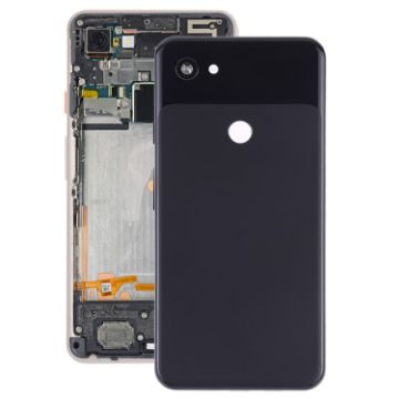 Pixel 3a XL Back Cover with Camera Lens & Side Keys (Black) - 1