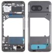 Google Pixel 8 Front Housing LCD Frame Bezel Plate (Black) Original - 1