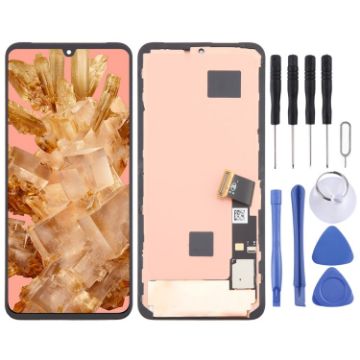 Google Pixel 8 GKWS6 G9BQD OLED LCD Screen Assembly with Frame - 1