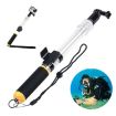 Retractable Transparent Selfie & Buoyancy Stick for GoPro Cameras - 1