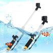 Retractable Transparent Selfie & Buoyancy Stick for GoPro Cameras - 7