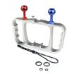 PULUZ Diving Light Arm CNC Aluminum Mount for Action Cameras (Silver) - 2