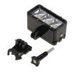 Waterproof Video Light w/ Base Mount for GoPro, Insta360 & DJI Cameras - 6