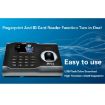 U160 3" Color Screen ZK Fingerprint Time Attendance Clock, TCP/IP USB - 6